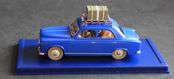 Moulinsart Herge Peugeot 403 Taxi "Les Bijoux de la Castaflore" DieCast Model in original box (8670)